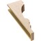 Ekena Millwork 5"W x 10"D x 30"H Thin Diane Rough Cedar Woodgrain TimberThane Corbel, Primed Tan CORUR05X10X30DIARCPR - alternate 4